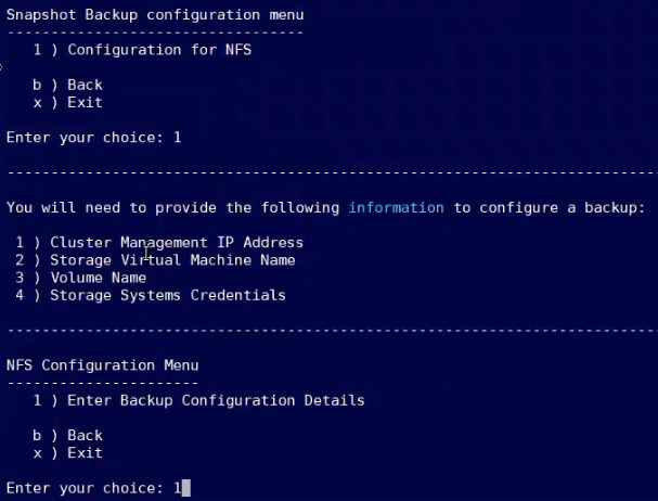 Active Iq Unified Manager Backup And Restore Using Ontap Snapshot