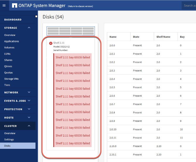 Solved: FAS 8020 with two shelves DS224-12 ID 00 and 10 - NetApp Community