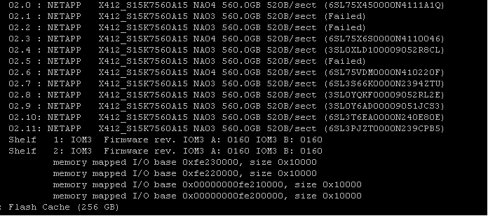 Identifying failed disk - NetApp Community