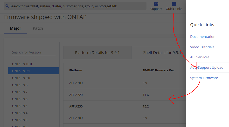 Solved: Firmwares Bundled With ONTAP - NetApp Community