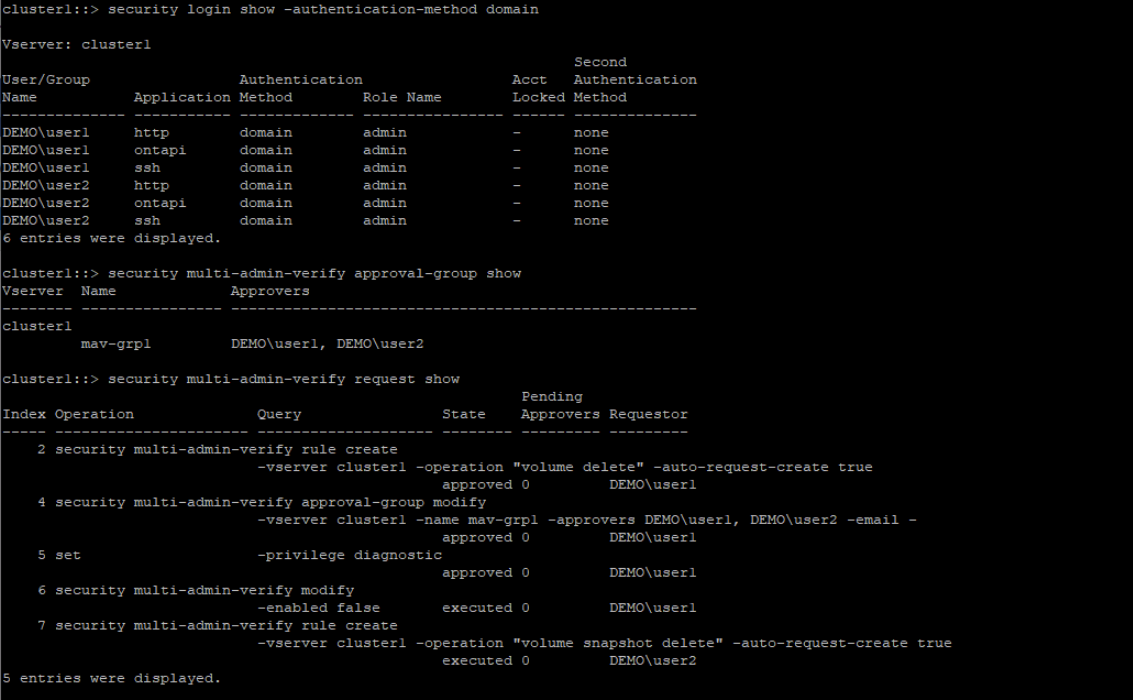 Solved: Multi-admin Verify support for ADS groups - NetApp Community