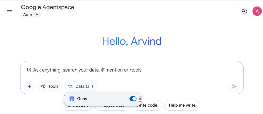Agentspace NetApp Volume view.png
