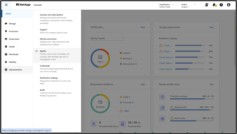 NetApp Console simplicity with agent OVA and wizard deployments ...