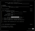 VM network configuration