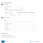 Create Volume and share it via NFS and CIFS protocol.