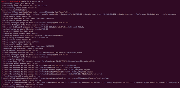 Add Linux server into Microsoft Active Directory