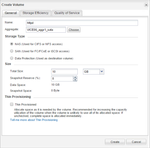 Creating a volume