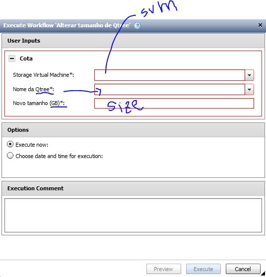 Change qtree quota