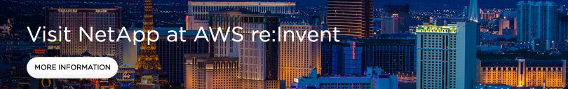 NetApp at AWS re:Invent