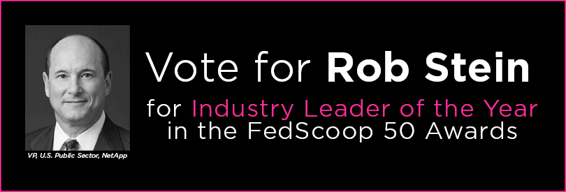 Rob Stein NetApp FedScoop 50