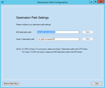 Figure 3) Two destination paths