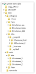 Folder structure