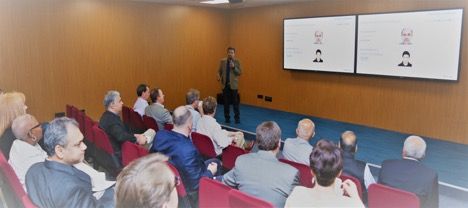 Startup showcase hosted by Ajeya Motaganahalli for NetApp’s global executive leadership at NetApp’s Global Center of Excellence in Bengaluru