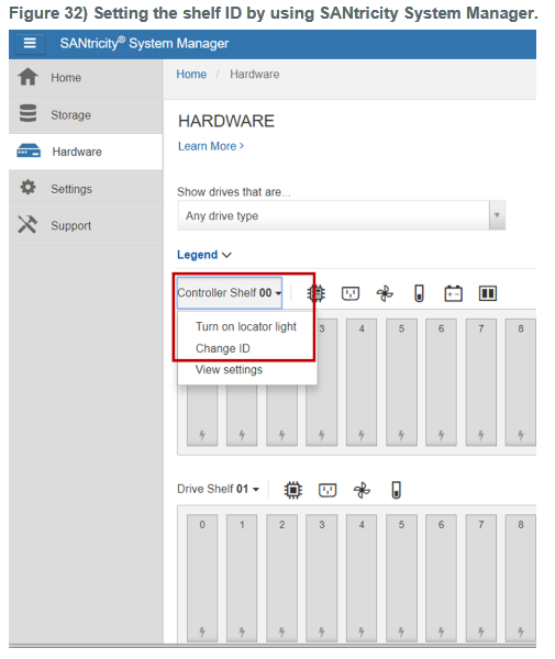 Solved: Eseries Shelf ID - NetApp Community