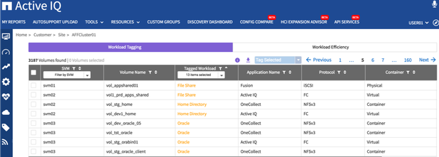 Workload Tagging