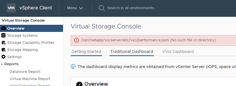 VSC Overview Traditional Dashboard Error.png